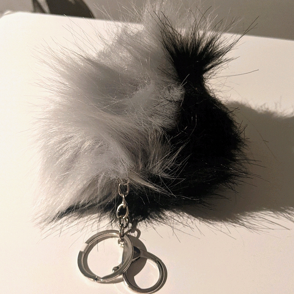 Furry Fashion Keychain